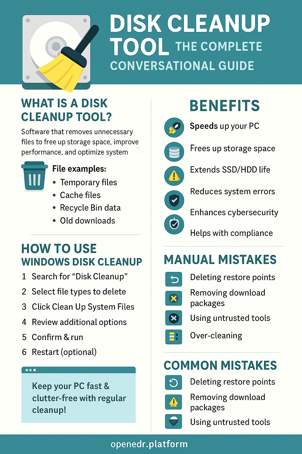 disk cleanup tool