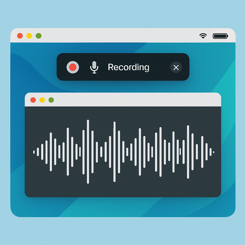 mac screen and audio recording software