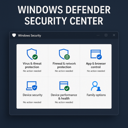 windows defender security center