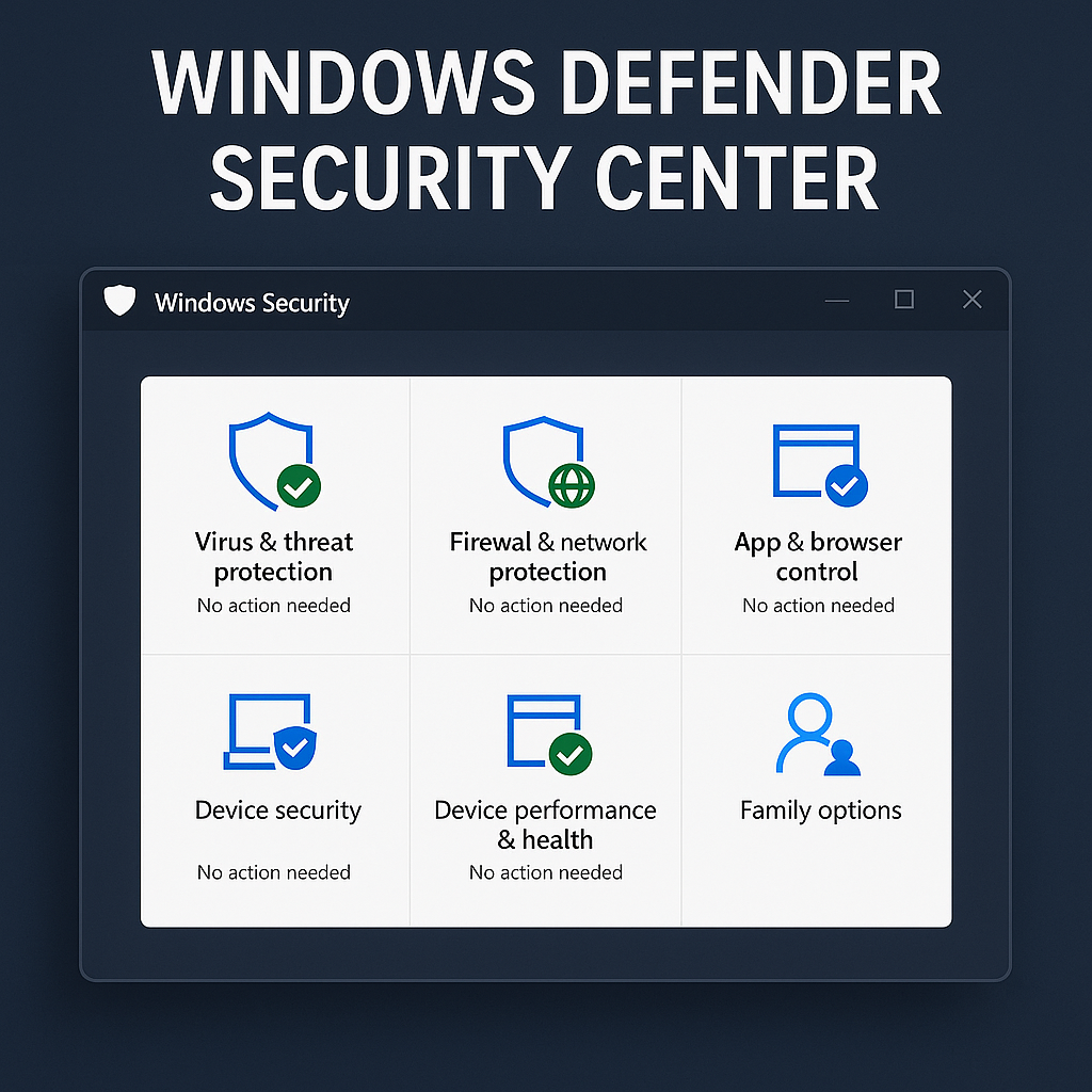 windows defender security center