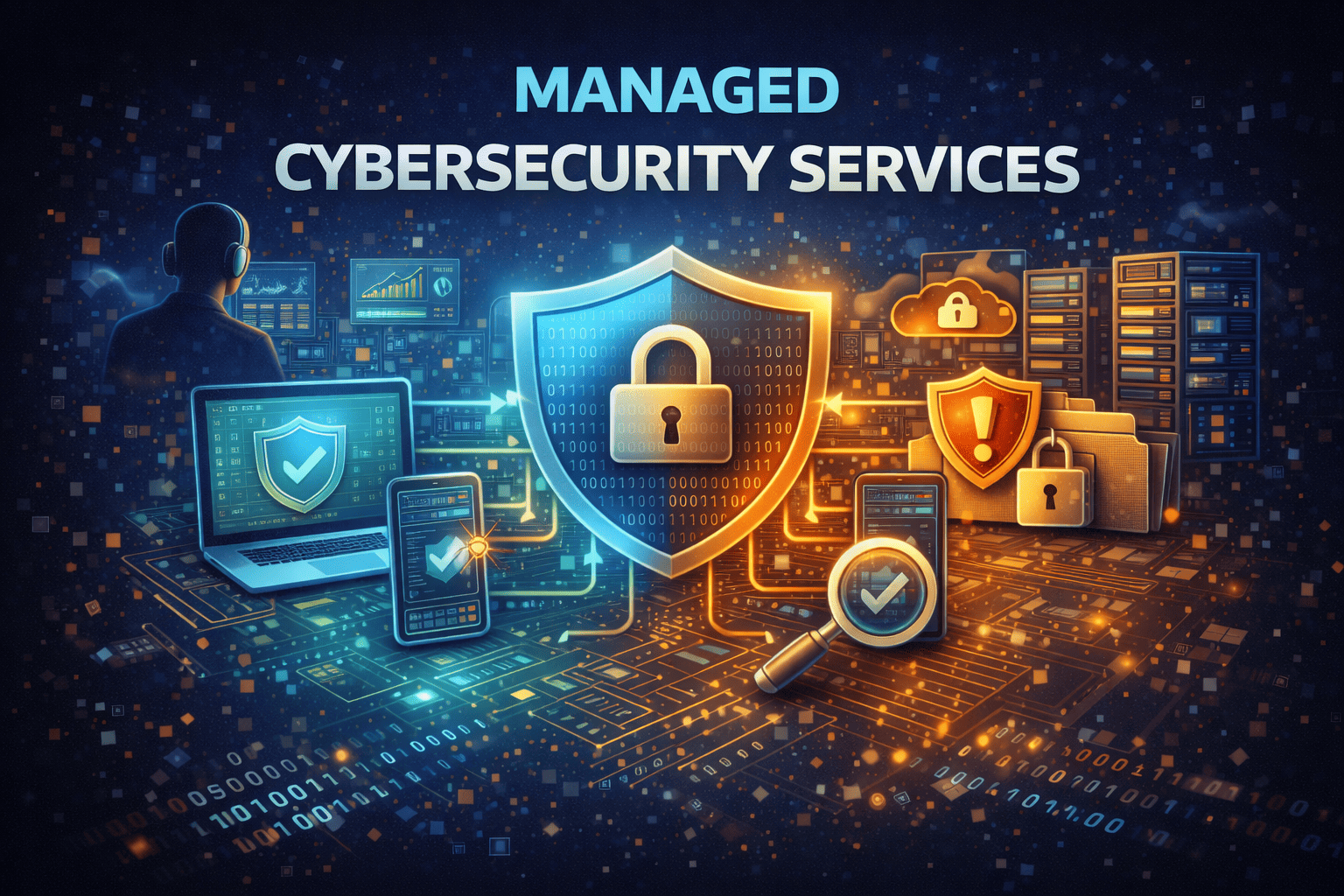 Managed Cyber Security Services Core Components And Key Benefits Managed Cyber Security Services Core Components And Key Benefits