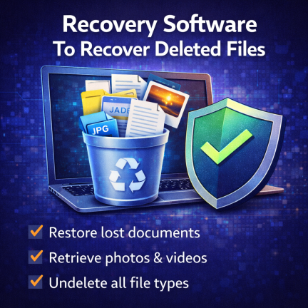 recovery software to recover deleted files