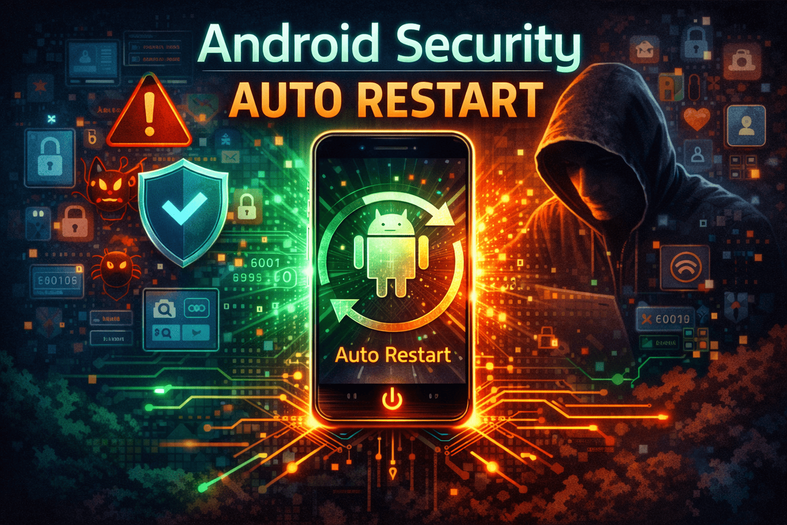 android security auto restart