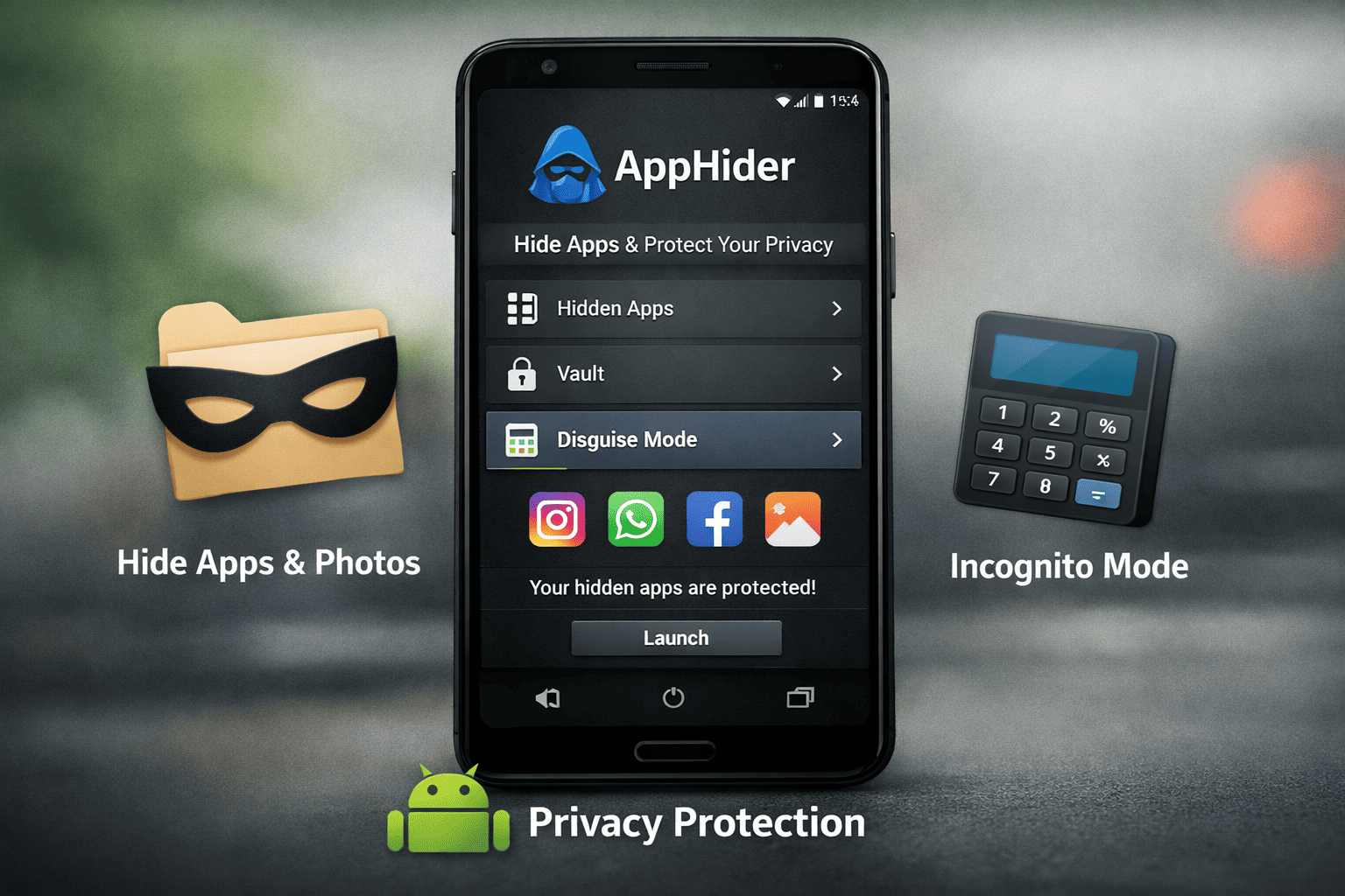 app hide software for android