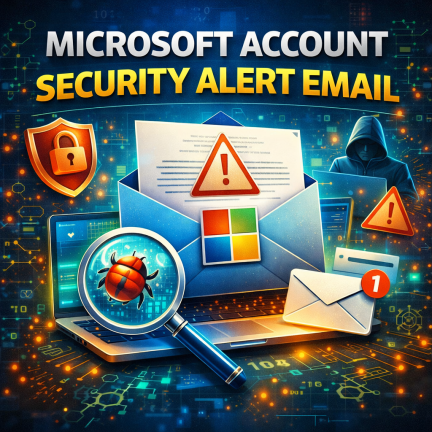 microsoft account security alert email