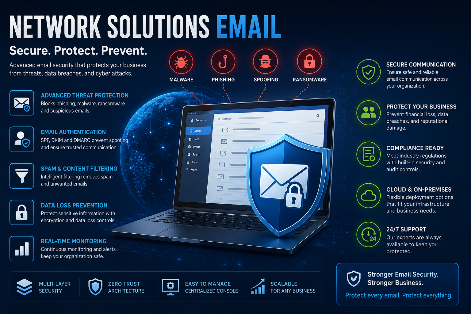 network solutions email