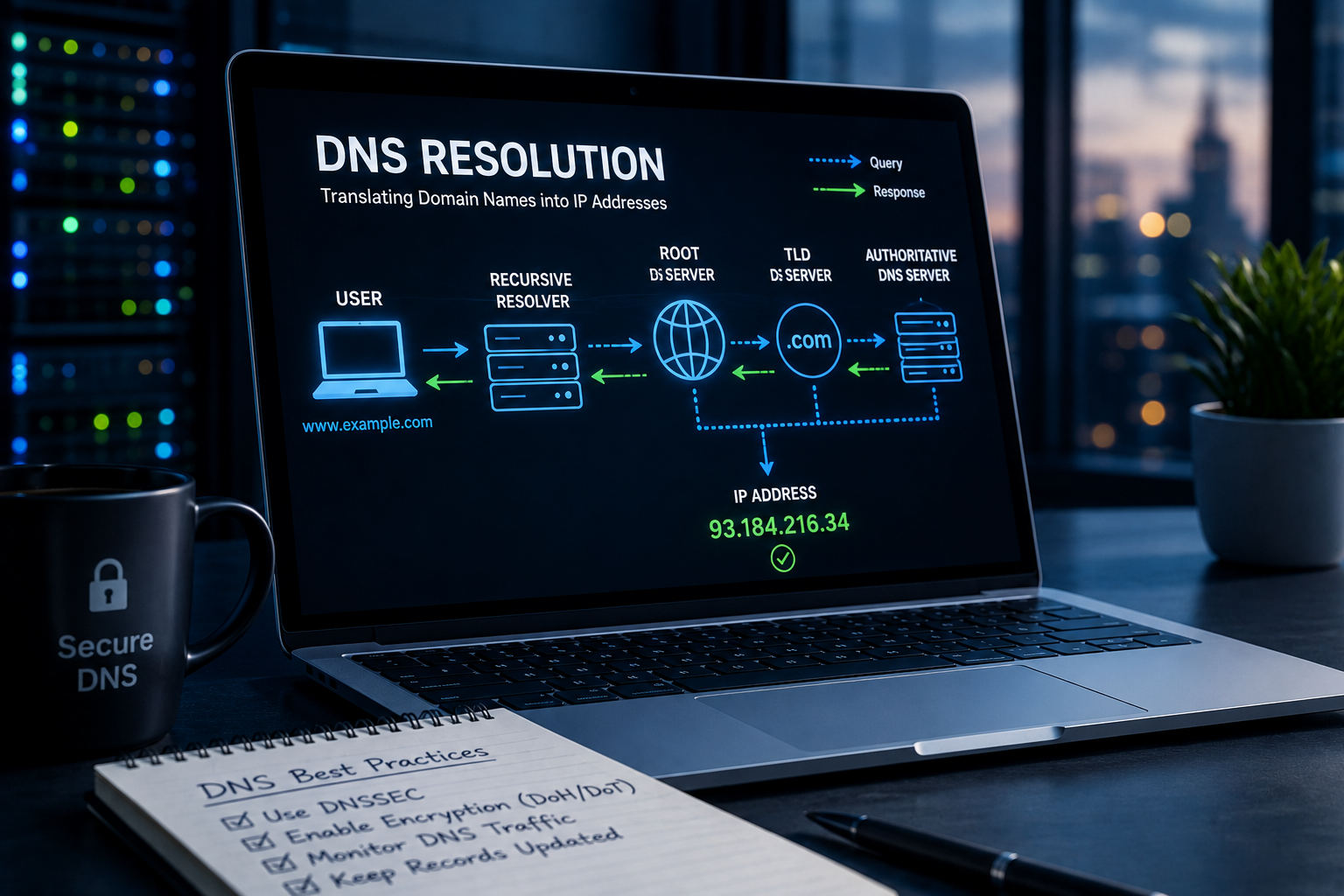 resolution in dns